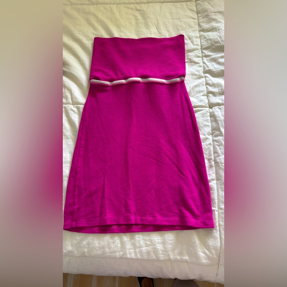 Monrow Raspberry rose skirt, XS - Picture 5 of 5